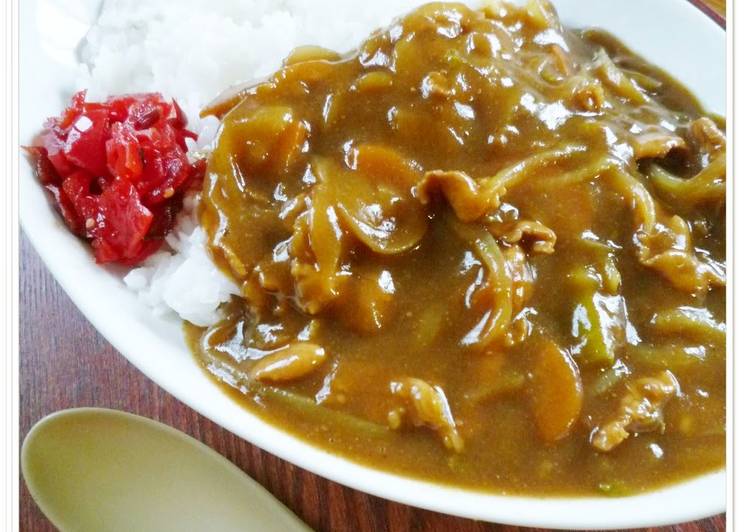 Recipe of Ultimate Rich, Mellow, and Thick Curry