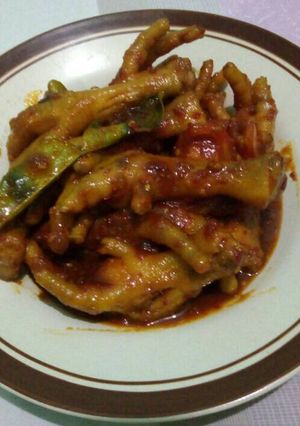 Foto resep Ceker pedas saos tiram