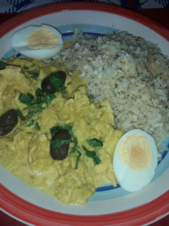 Una foto de Ají de gallina al estilo grez