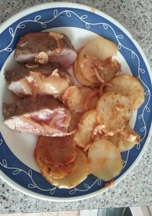 Una foto de Solomillo de cerdo a la miel
