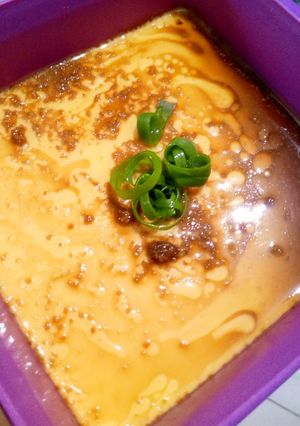 Foto resep Tim telur kecap asin