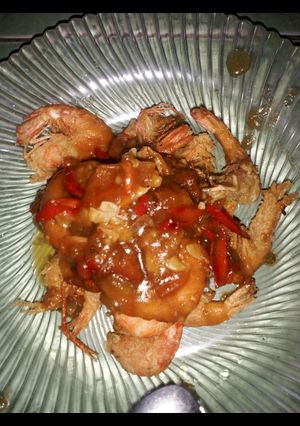 Foto resep Udang krispy pedas manis
