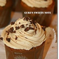 A picture of Coffee-Chocolate Cupcakes.