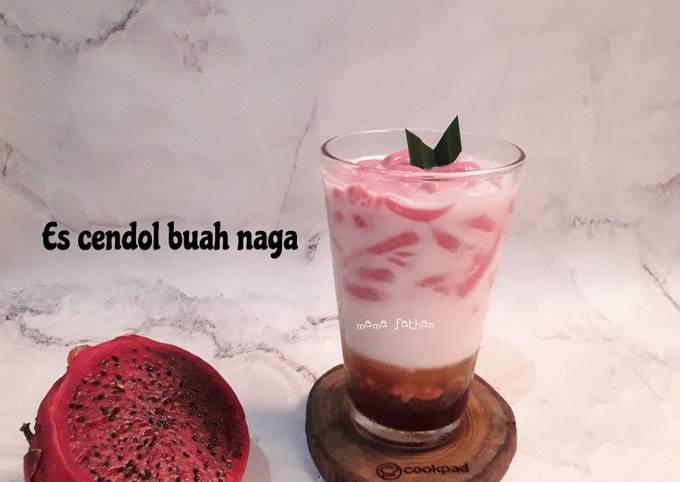 Es cendol buah naga