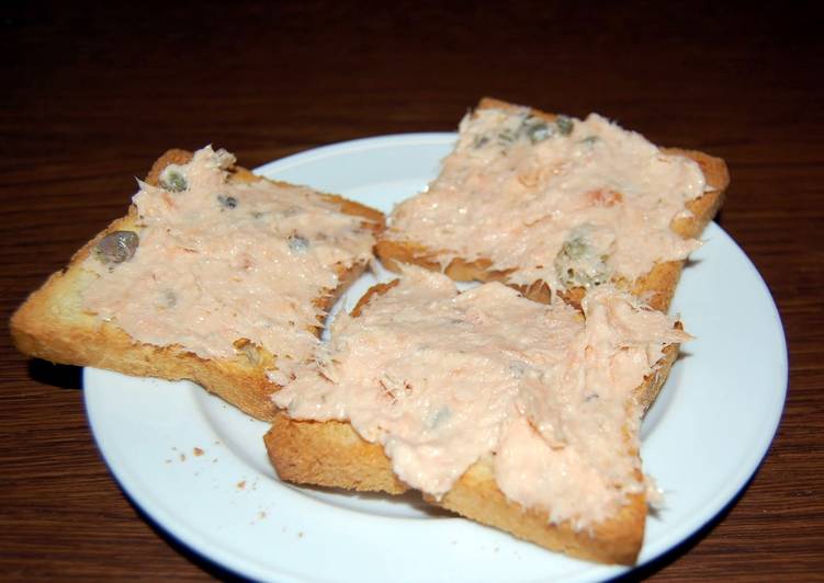 Recipe of Super Quick Homemade salmon dip