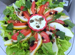 Foto de Salada pera com nozes