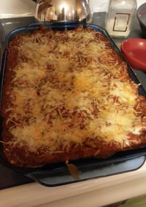 A picture of Baked Ziti.