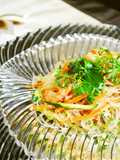 Yum Woon Sen with Shio-Koji Soboro - Thai-style Salad