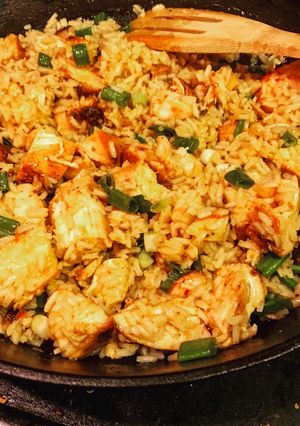 A picture of Sweet & Spicy Honey Chicken.
