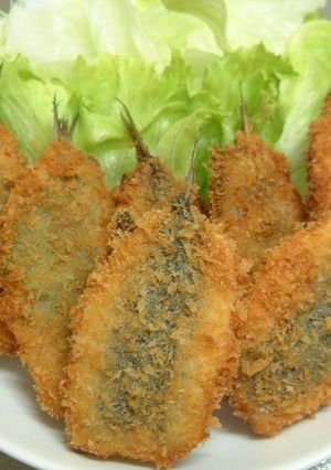 A picture of Breaded and Deep Fried Sardines.