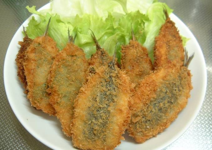 Breaded and Deep Fried Sardines