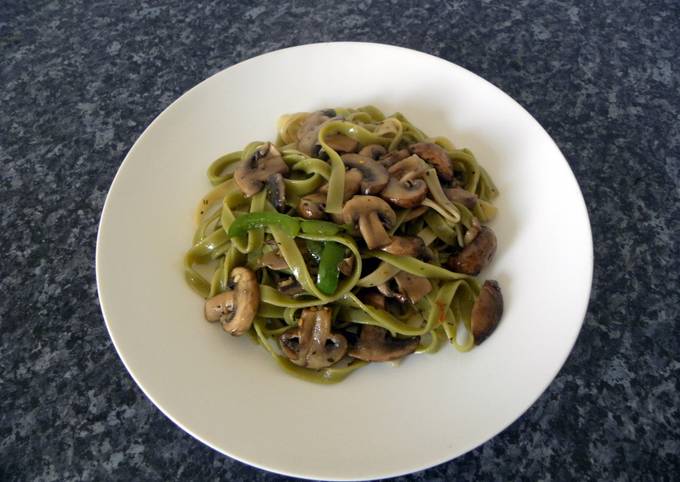 How to Prepare Speedy Mushroom Tagliatelle