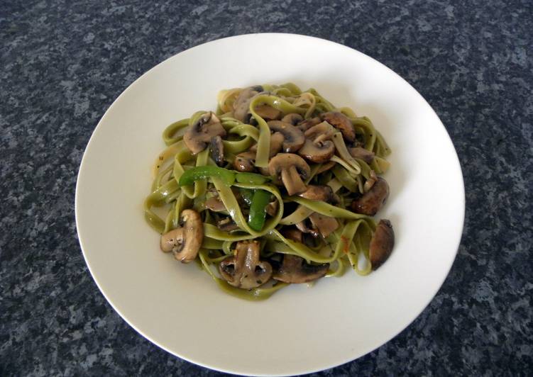 Easiest Way to Cook Appetizing Mushroom Tagliatelle