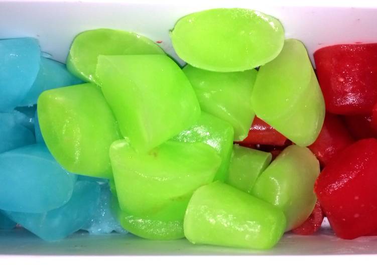 Hawaiian Punch Ice Cubes