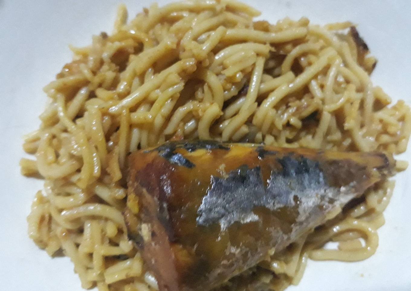 Titus fish spagetti