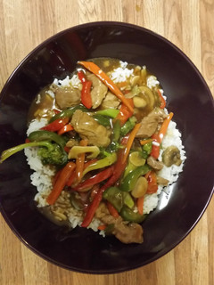 A picture of Pork Stir Fry.