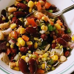 A picture of Mexican Bean Salad.