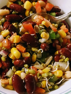 A picture of Mexican Bean Salad.
