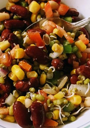 A picture of Mexican Bean Salad.