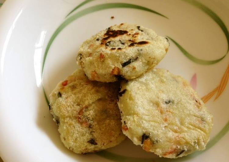 Steps to Make Quick Okara Mochi for Dieters