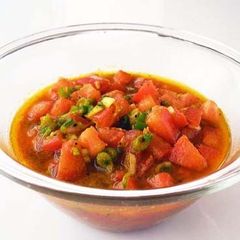 A picture of Pickled Tomato Salsa.