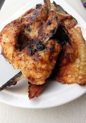 A picture of Texas Bbq Salmon.
