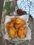 Tempe Goreng Tepung Daun Kari