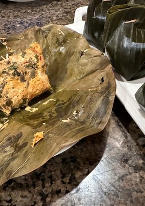 Foto resep Bothok Tahu tempe teri kemangi lamtoro (10)