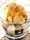 Brown Sugar Agar with Vanilla Ice Cream