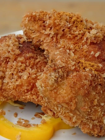 Easy Ways Make|Recipe} Crispy Curried Fried Chicken the Delicious, Delicious