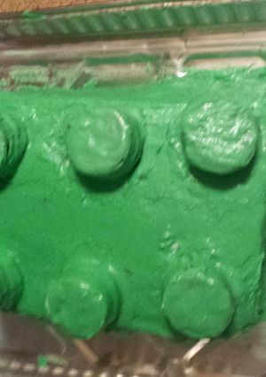 A picture of Lego cake.