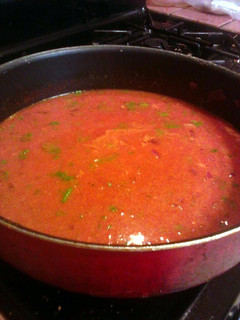 A picture of African Peanut Soup.