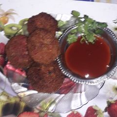A picture of Veg Cutlet.