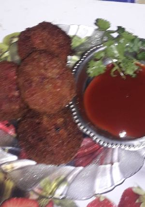 A picture of Veg Cutlet.
