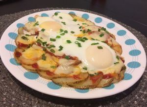 Una foto de Pizza de patata