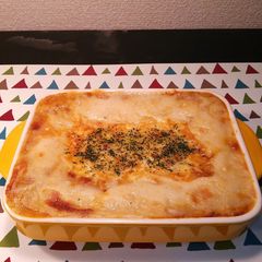 A picture of Easy and Cost-Efficient Lasagna with Homemade Pasta.