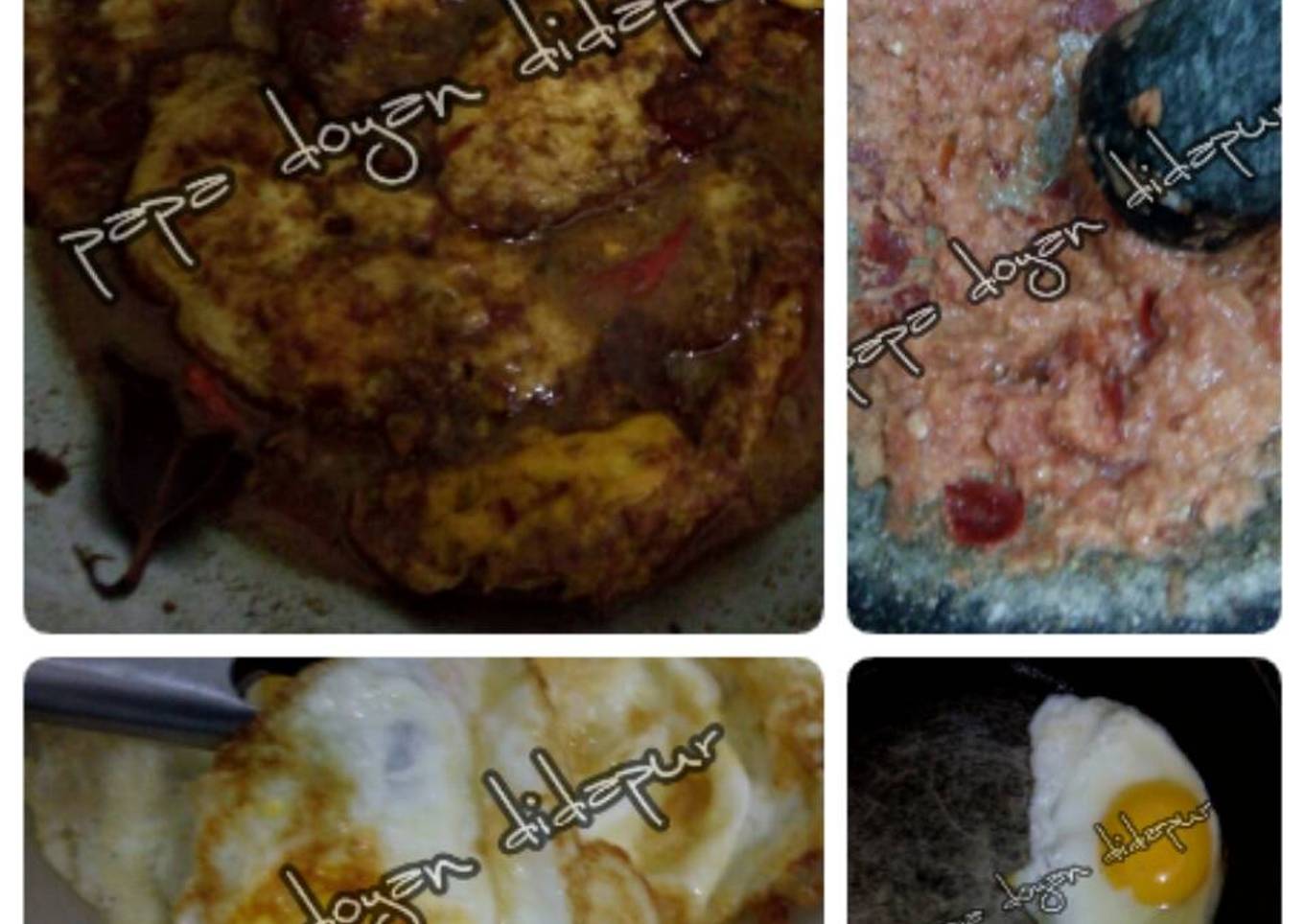Telur ayam kecap special (resep keluarga)