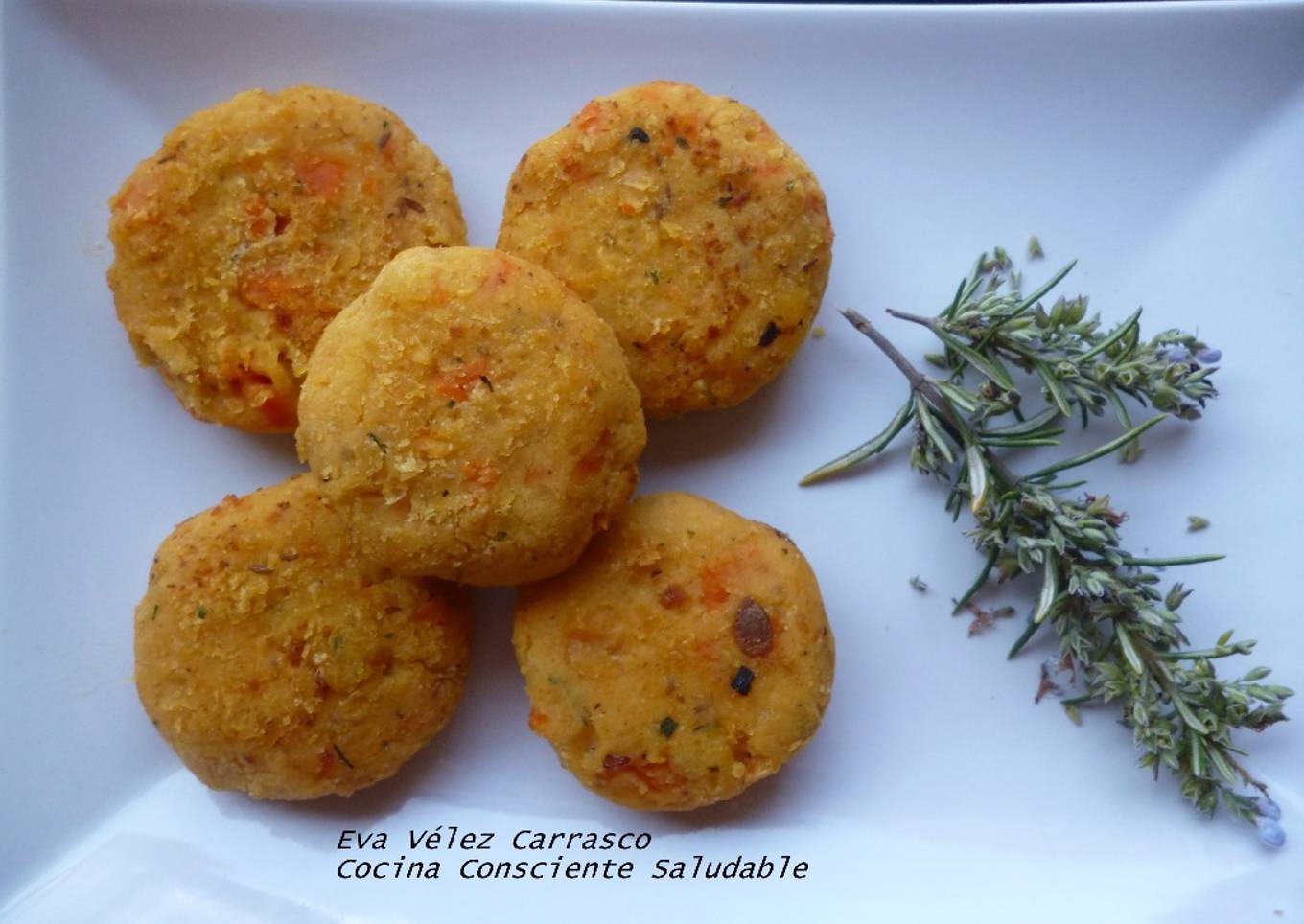 Hamburguesas de lentejas rojas