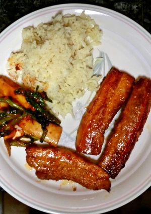 A picture of Pork Belly Asian Style.