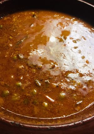A picture of Traditional turkey berry curry.