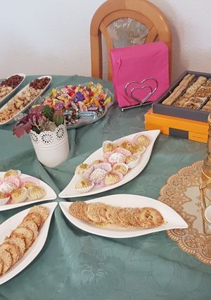 صورة لوصفة معمول التمر