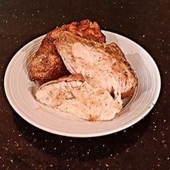 A picture of Applewood Smoked Chicken Breasts.