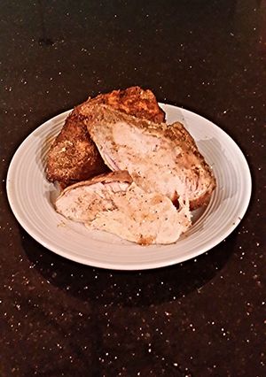 A picture of Applewood Smoked Chicken Breasts.