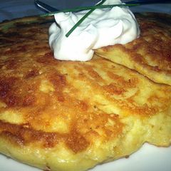 A picture of Egg & Cheese Pancakes.