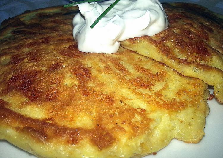 Egg &amp; Cheese Pancakes