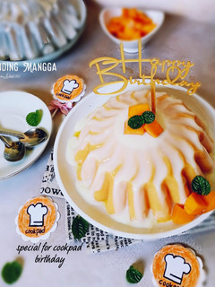 Foto resep Puding Mangga|special for Cookpad Birthday