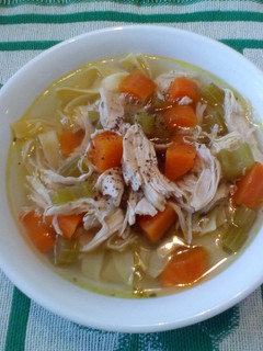 A picture of Easy Chicken Noodle Soup.