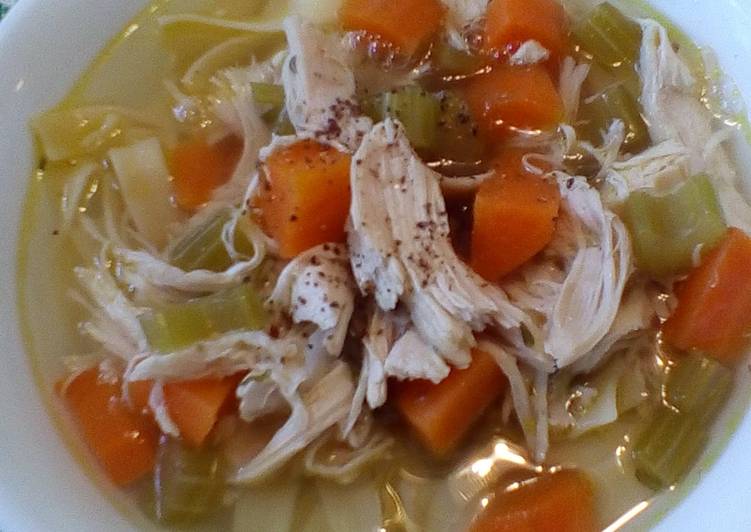 Recipe of Perfect Easy Chicken Noodle Soup