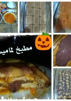 صورة لوصفة تورتة القرع 😉🎃
