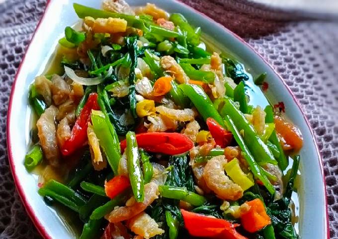 Resep Tumis Kangkung Ebi Pedas Anti Gagal